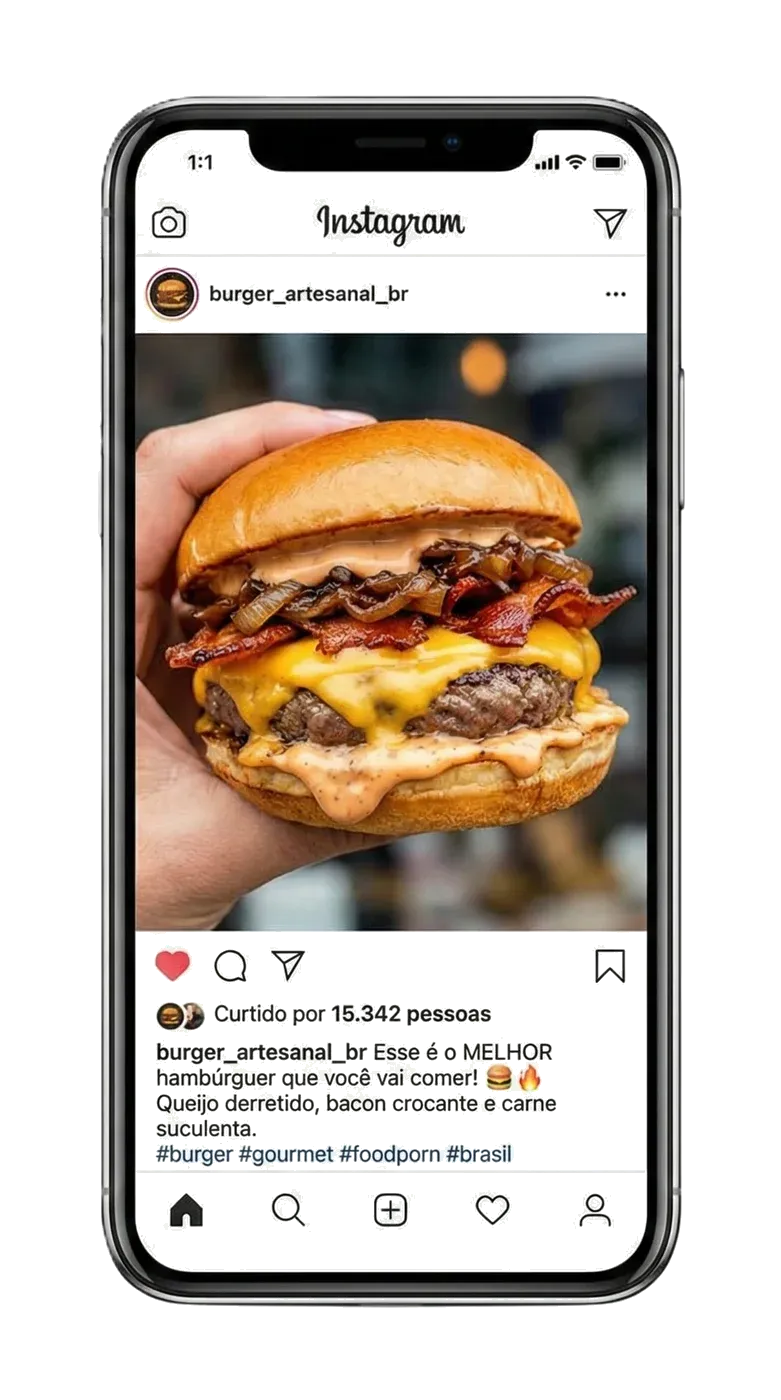 Post social media — marca pessoal